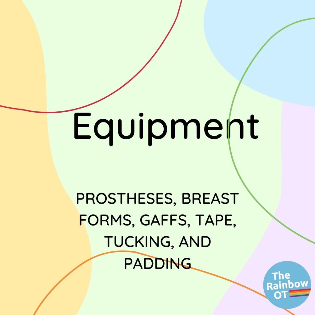 OT and Transfeminine Equipment: Breast Forms, Gaffs, and Tucking Oh My! –  The Rainbow OT